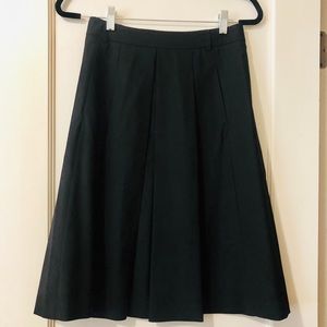 Theory Pleated Midi Skirt